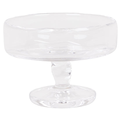 0405 Stem Glass Set of Four - Clear, Wide