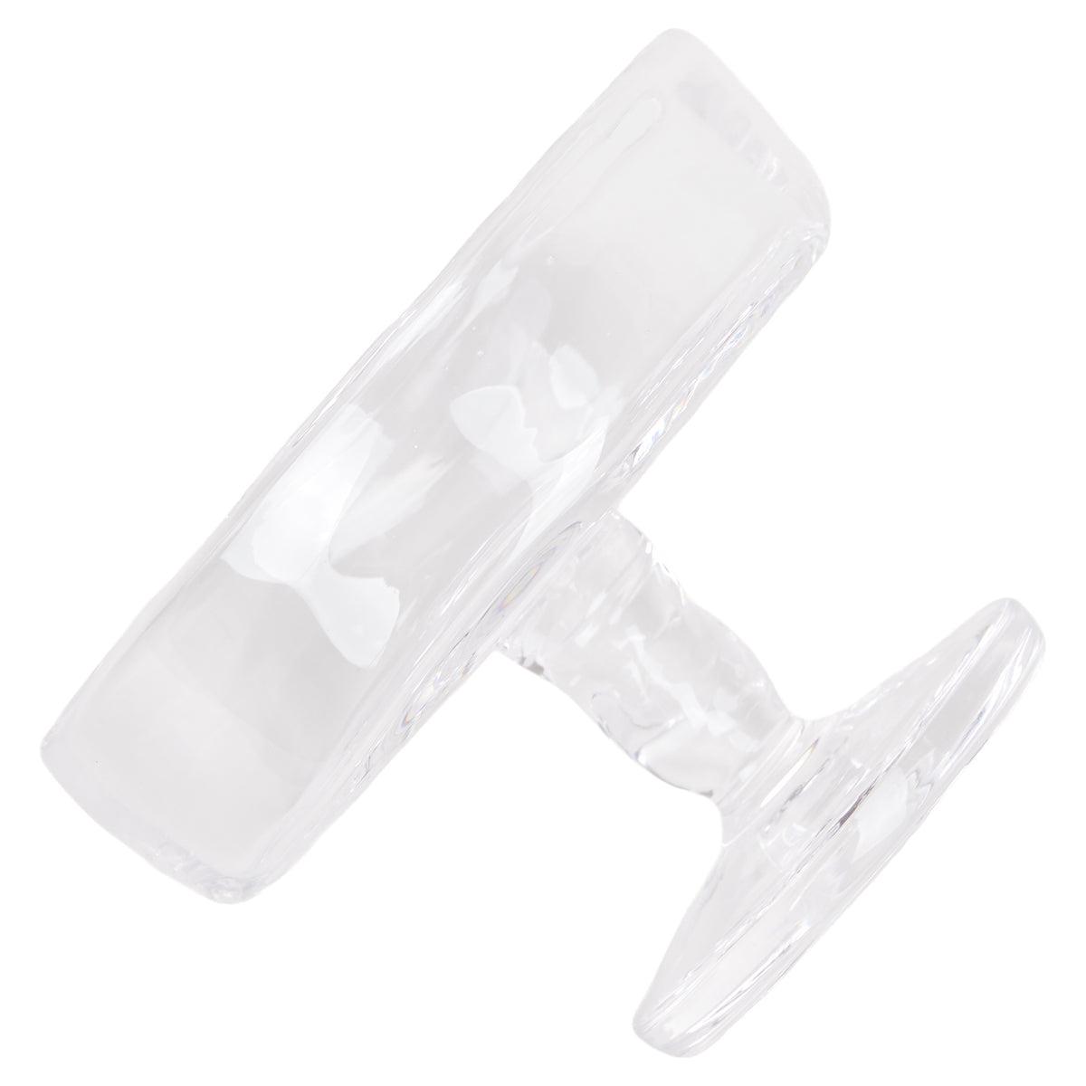 0405 Stem Glass Set of Four - Clear, Wide