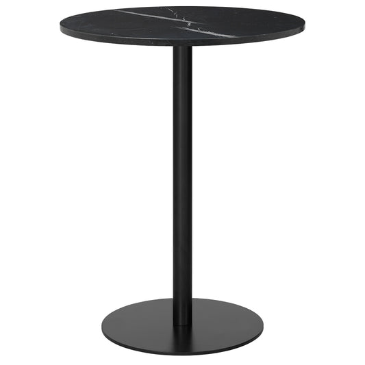 1.0 Bar Table - Black Marble, Black