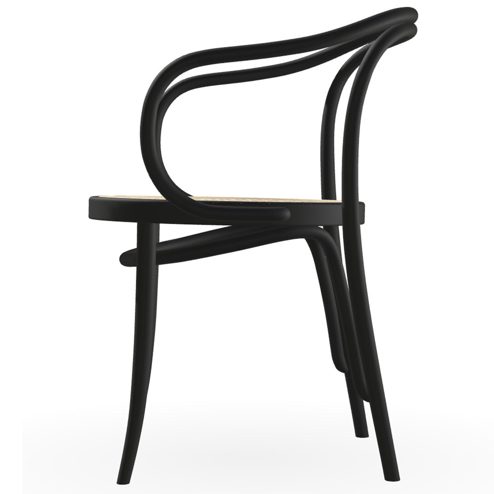 30 Arm Chair Cane - Wood