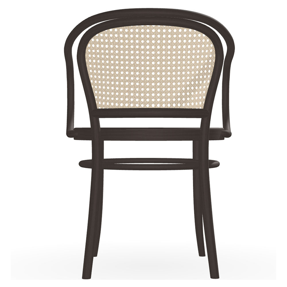 33 Arm Chair Cane - Wood