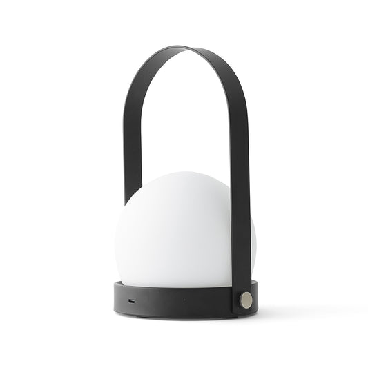 Carrie Portable LED Lamp - Black, Set of 2