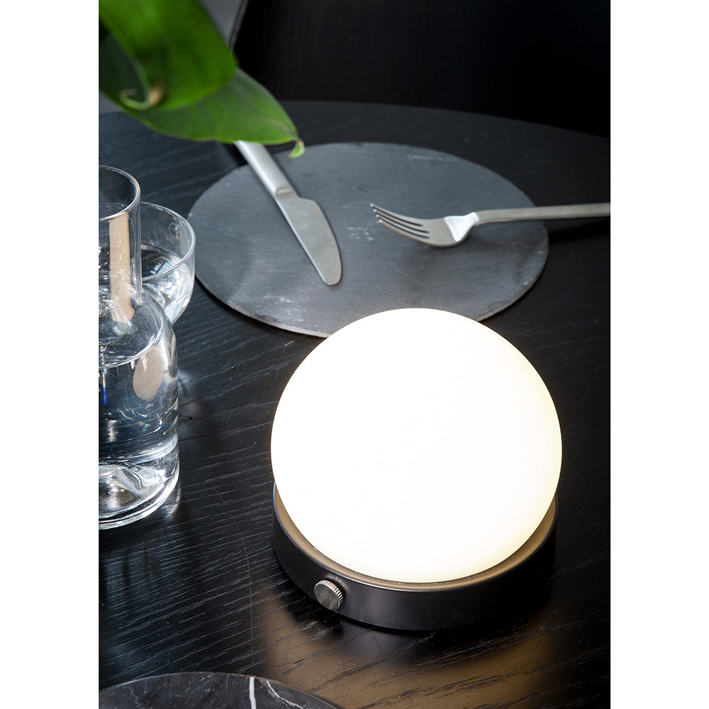 Carrie Portable LED Lamp - Black – Rouse Home