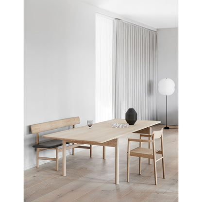 6438 Post Dining Table - 88"W