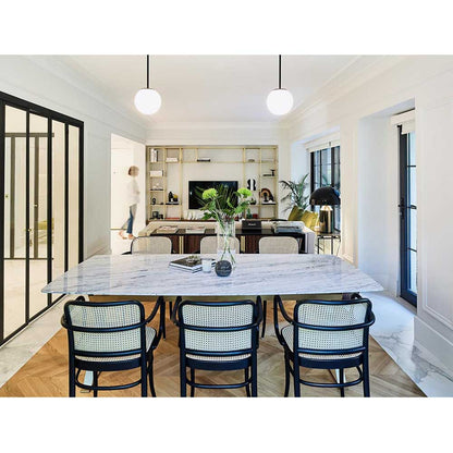 811 Arm Chair Cane - Wood