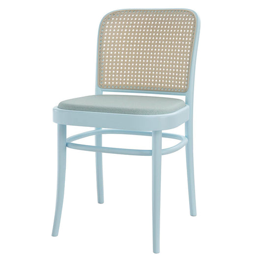 811 Chair - Upholstered - Cane Back