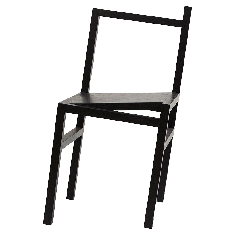 9.5 Degree Chair - Black Ash