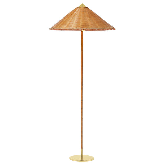 9602 Floor Lamp - Wicker Willow