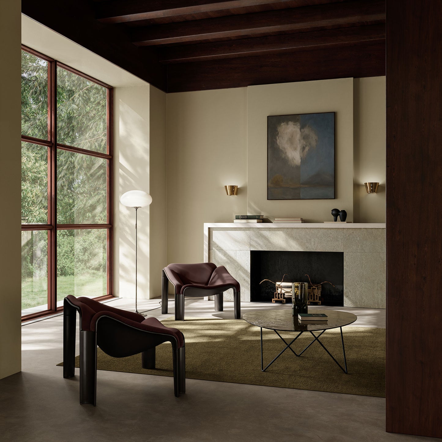 F300 Lounge Chair - Front Upholstered