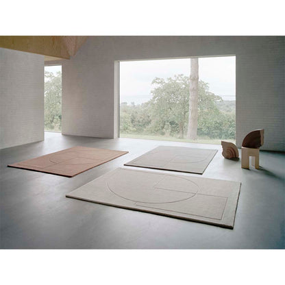 Lineal Poem Rug - Amber