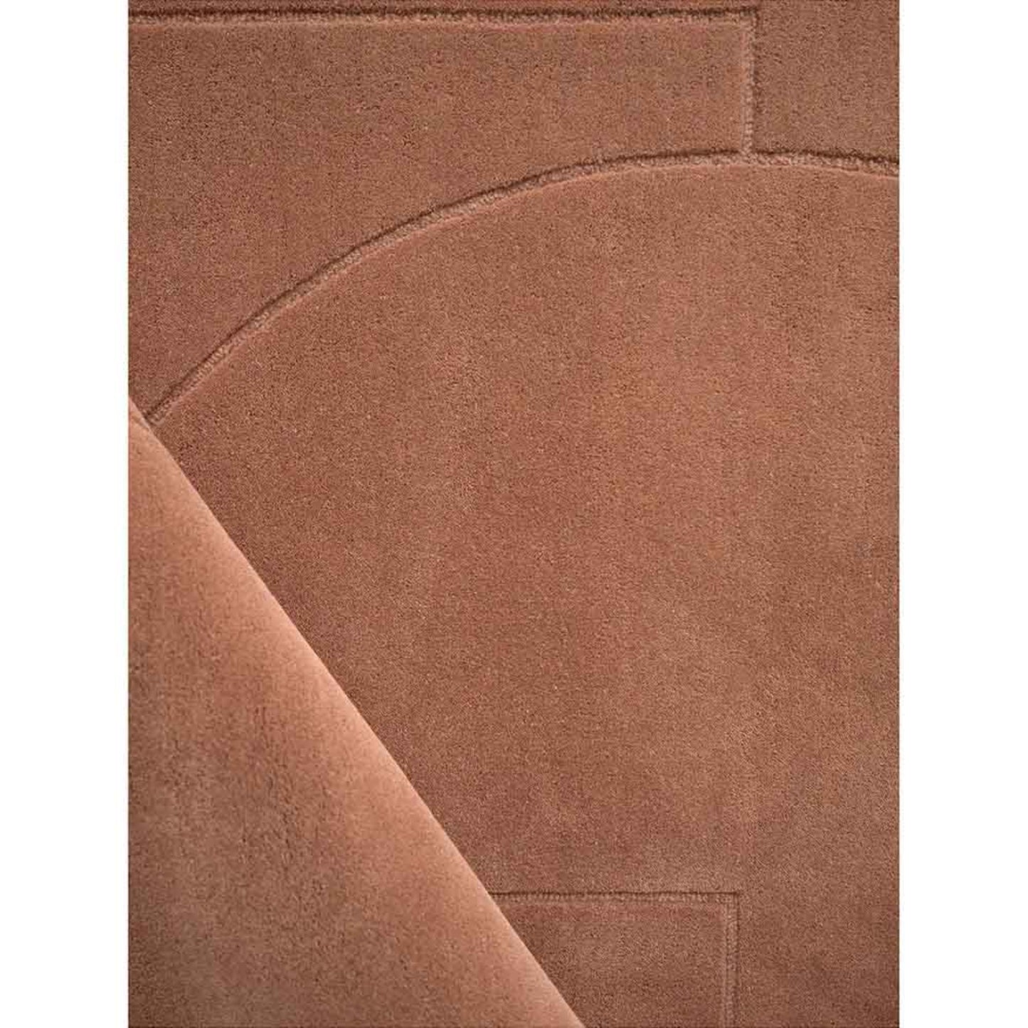 Lineal Poem Rug - Amber