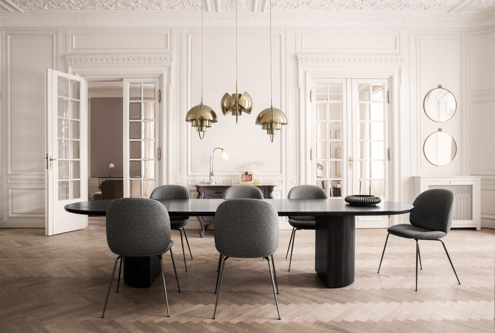 Moon Elliptical Dining Table - Solid Oak