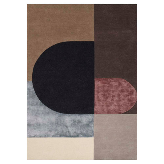 Vilja Rectangular Rug - Bordeaux