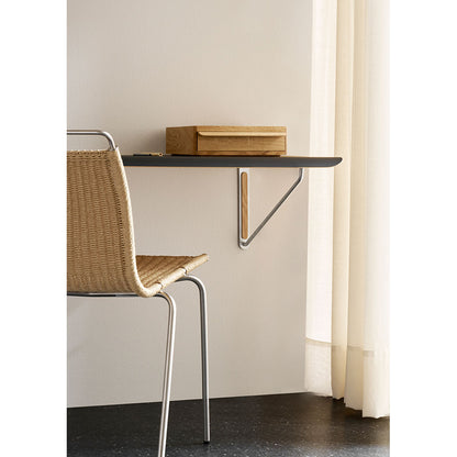 AB019 Wall Desk With Drawer - Wood