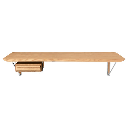 AB019 Wall Desk With Drawer - Wood