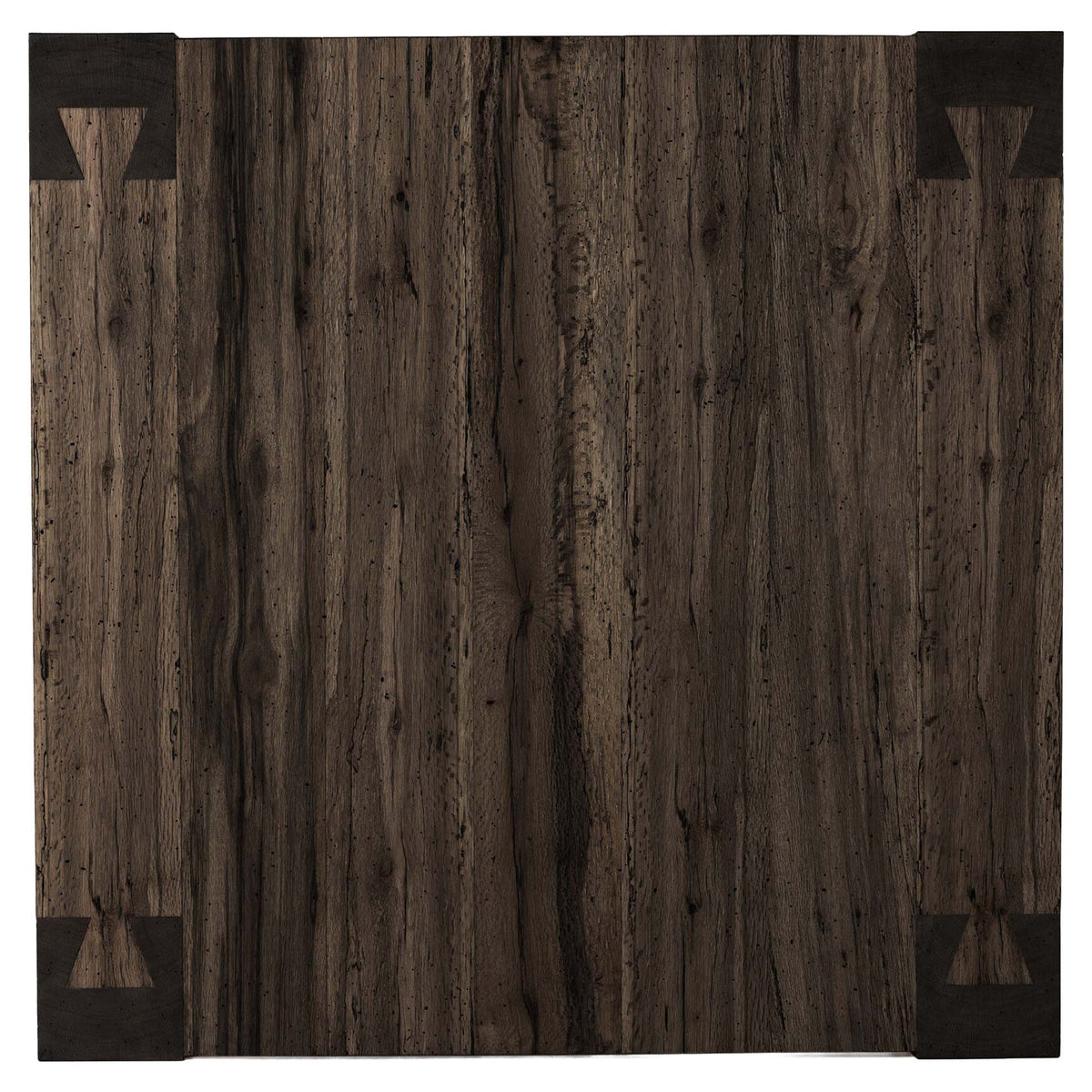 Abaso Rectangular Coffee Table - Ebony Rustic Wormwood Oak - 55"W