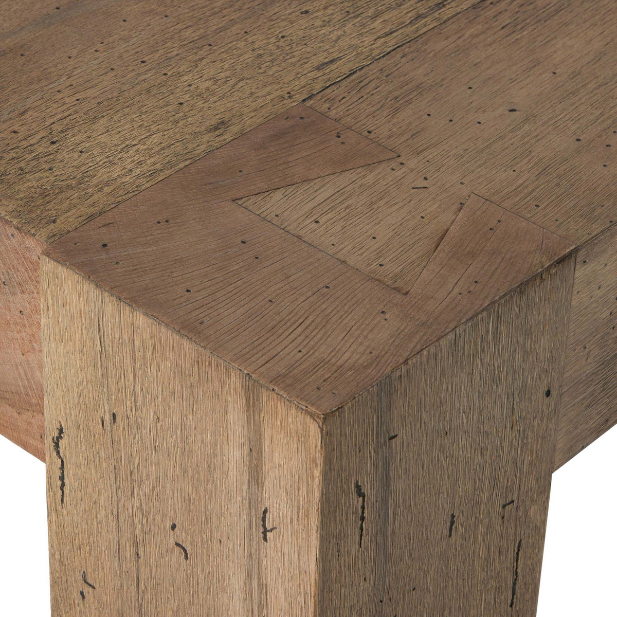 Abaso Rectangular Coffee Table - Rustic Wormwood Oak - 40"W