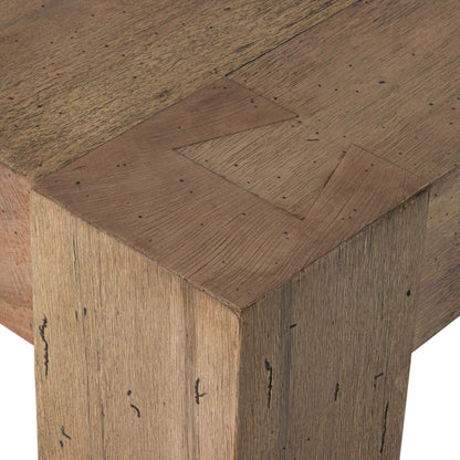 Abaso Rectangular Coffee Table - Rustic Wormwood Oak - 40"W