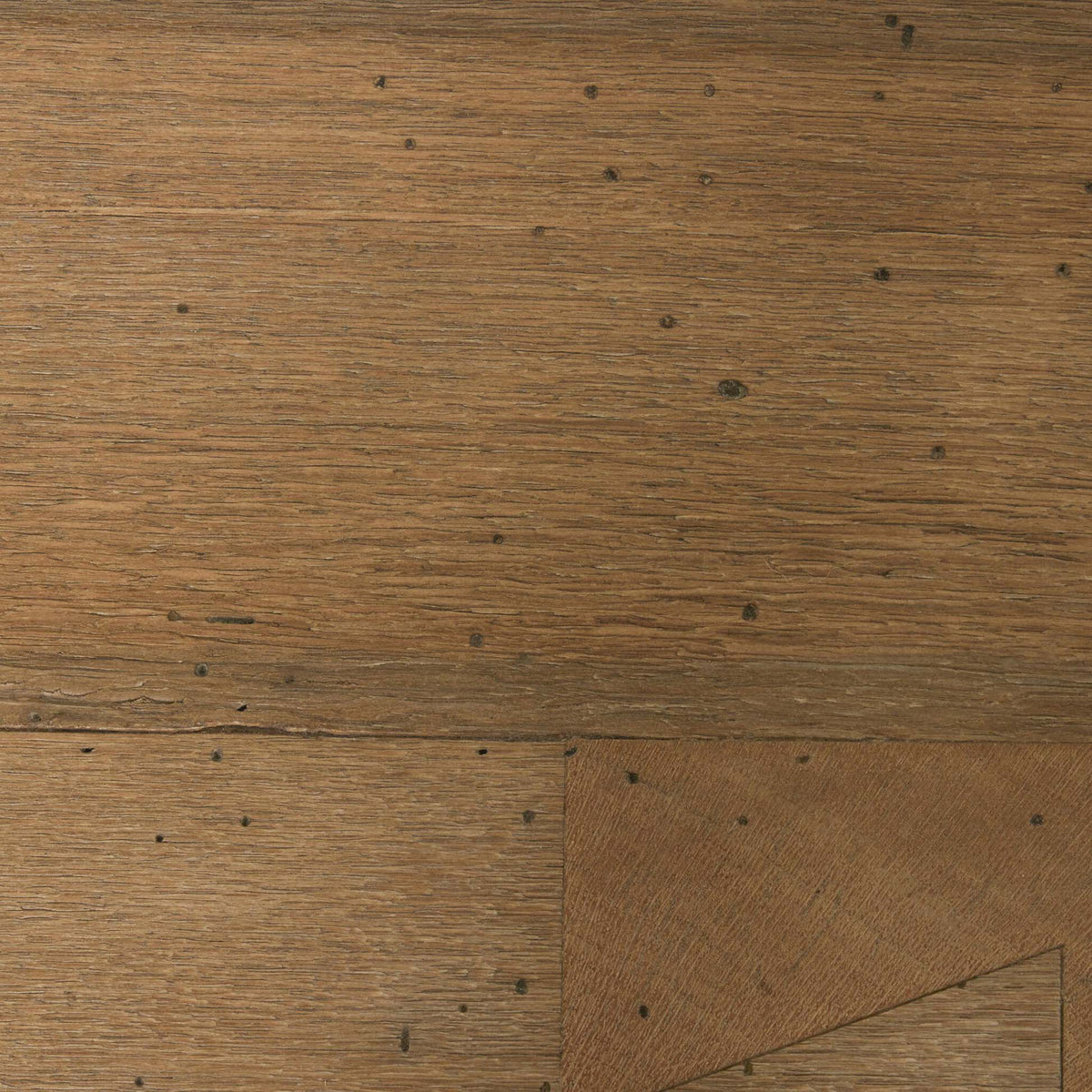 Abaso Rectangular Coffee Table - Rustic Wormwood Oak - 70"W