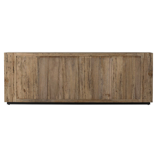 Abaso Sideboard - Rustic Wormwood Oak