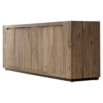 Abaso Sideboard - Rustic Wormwood Oak