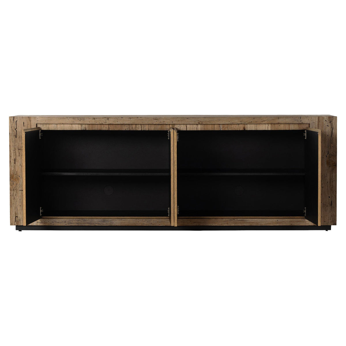 Abaso Sideboard - Rustic Wormwood Oak