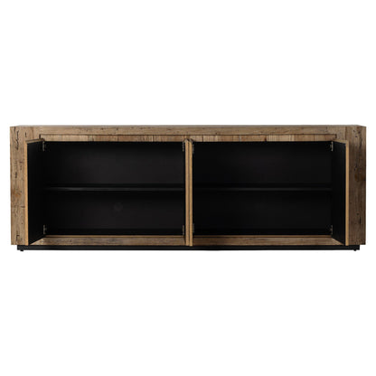 Abaso Sideboard - Rustic Wormwood Oak