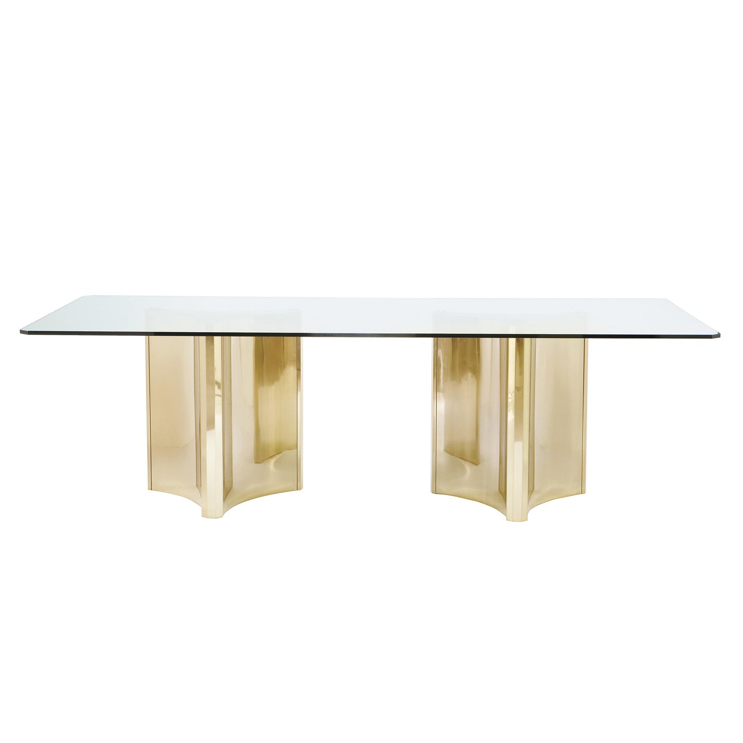 Abbott Rectangular Dining Table - Gold