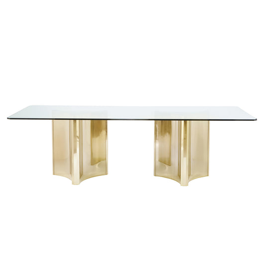 Abbott Rectangular Dining Table - Gold