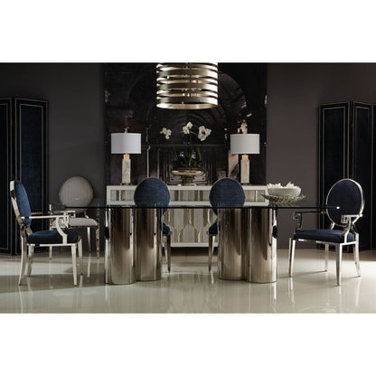 Abbott Rectangular Dining Table - Gold