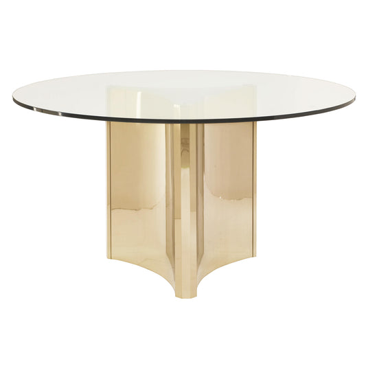 Abbott Round Dining Table - Gold