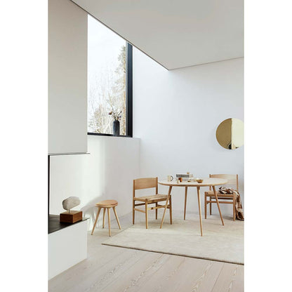 Accent Dining Table - Oak, Matte Lacquered