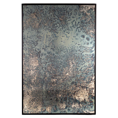 Acid Wash Floor Mirror - Iron Matte Black