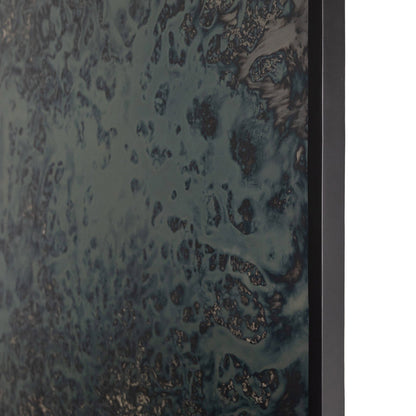Acid Wash Floor Mirror - Iron Matte Black
