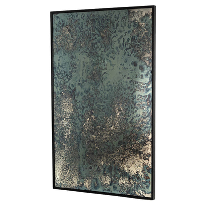 Acid Wash Floor Mirror - Iron Matte Black