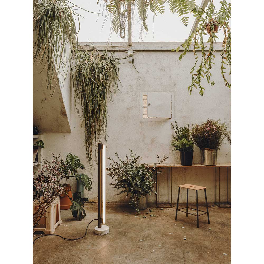 Adam Stool - Oak, Black