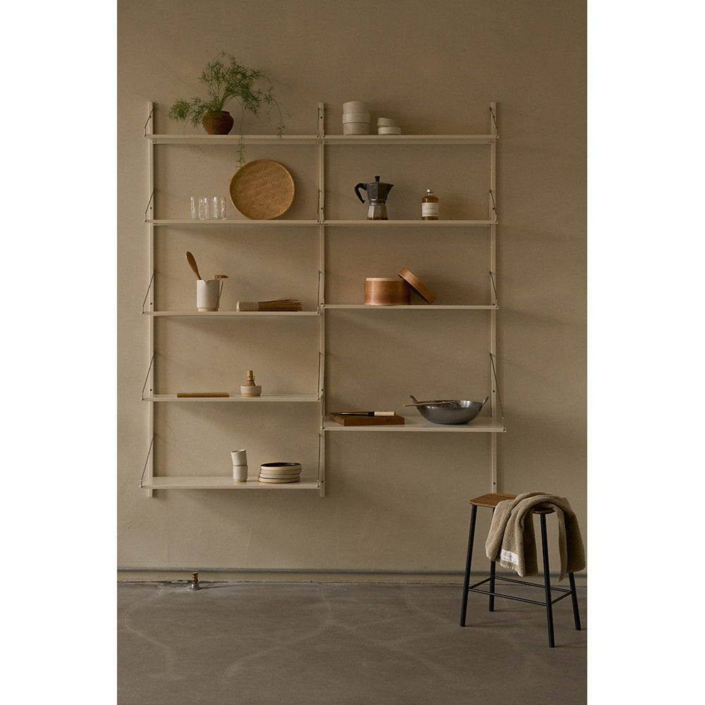 Adam Stool - Oak, Black