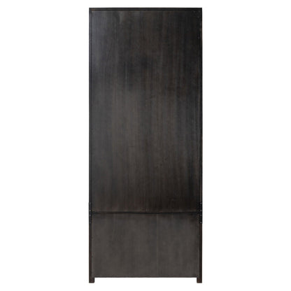 Admont Bookcase - Worn Black