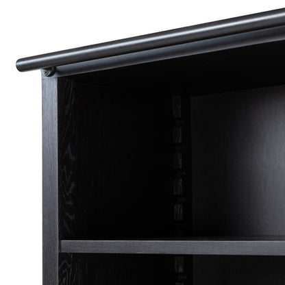 Admont Bookcase - Worn Black