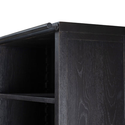 Admont Bookcase - Worn Black