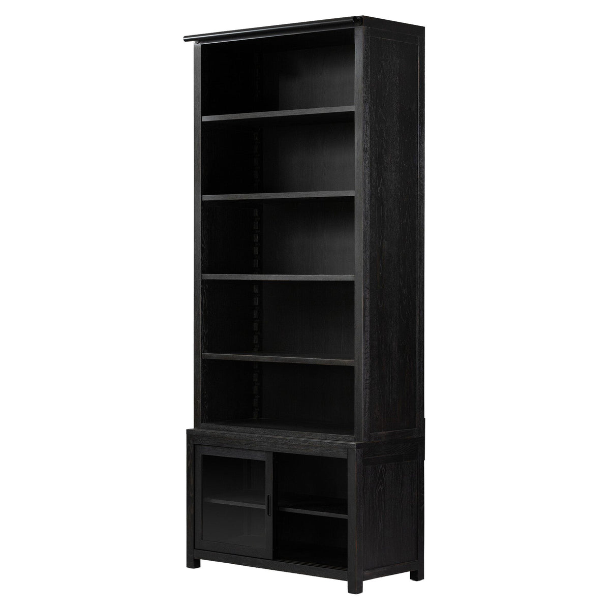 Admont Bookcase - Worn Black
