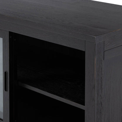 Admont Bookcase - Worn Black
