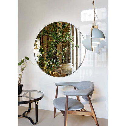 Adnet Medium Coffee Table - Tan Leather