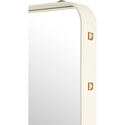 Adnet Rectangular Wall Mirror - Cream