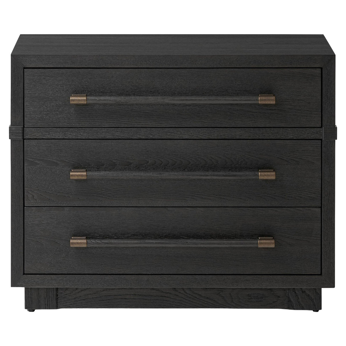Adolfo Nightstand - Modern Black Ash