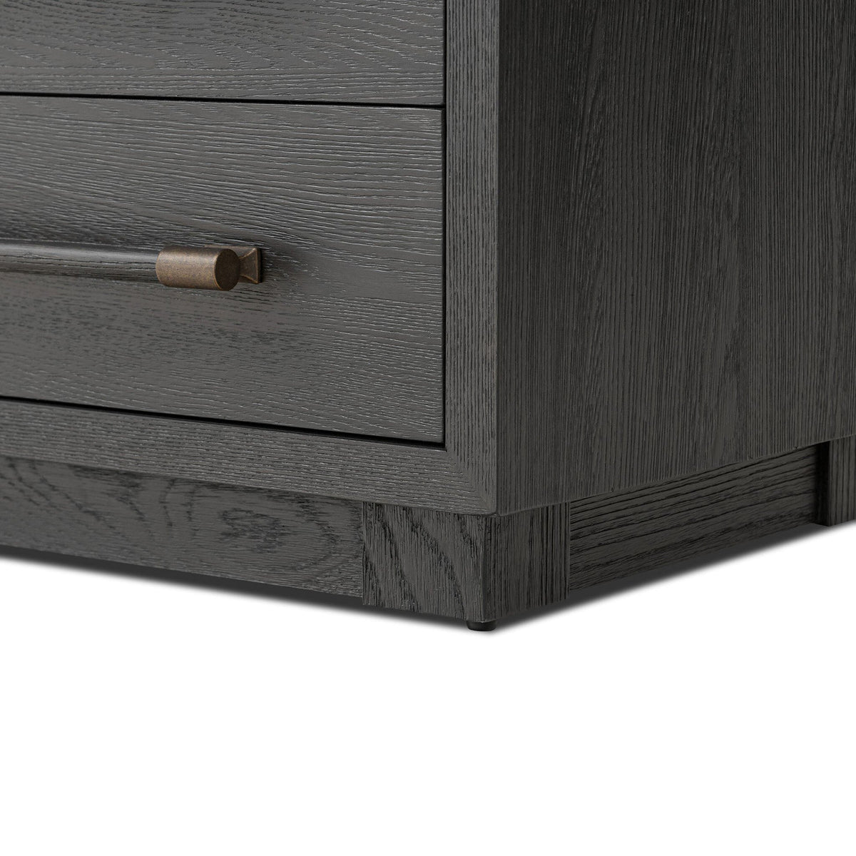 Adolfo Nightstand - Modern Black Ash