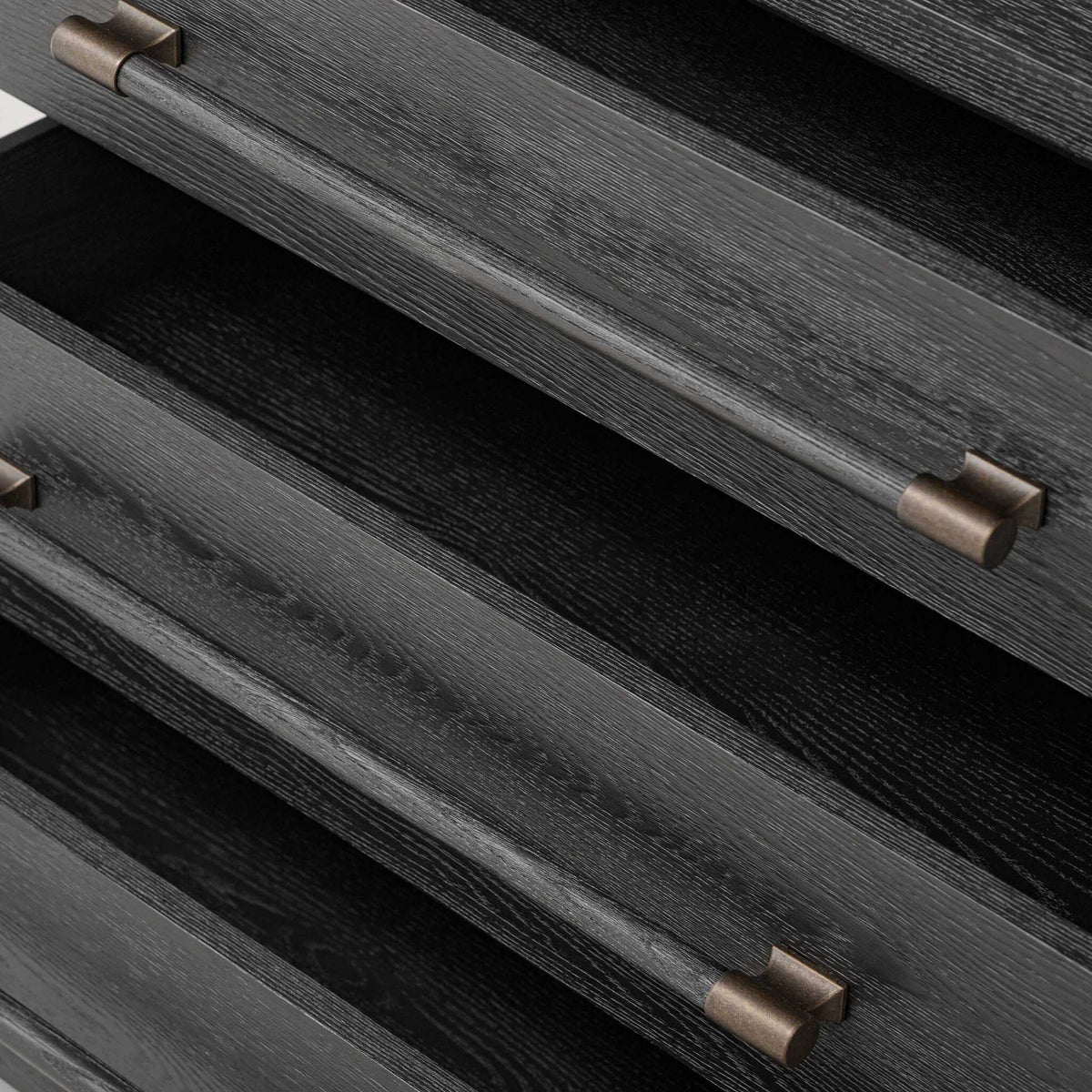 Adolfo Nightstand - Modern Black Ash