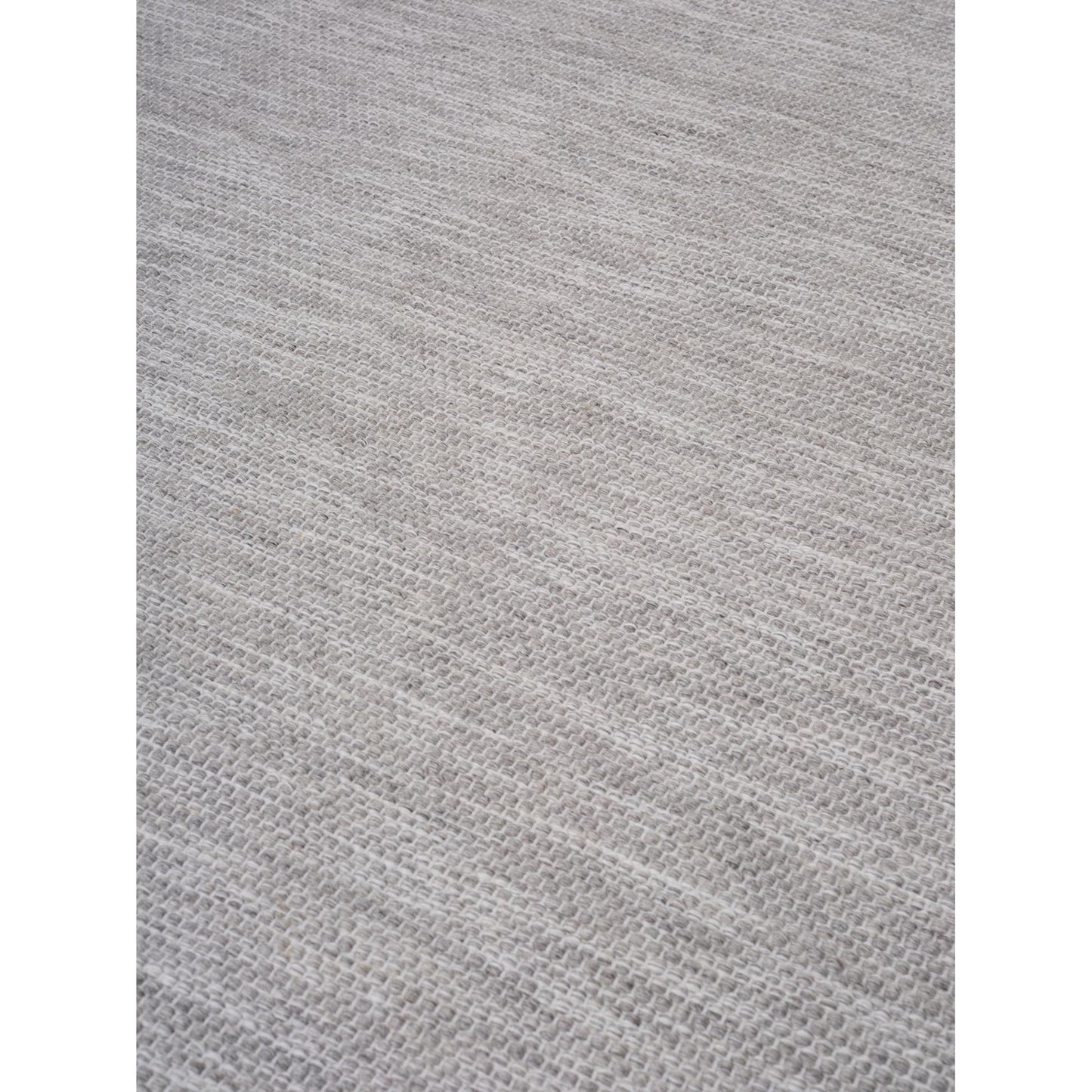 Adonic Mist Round Rug - Steel