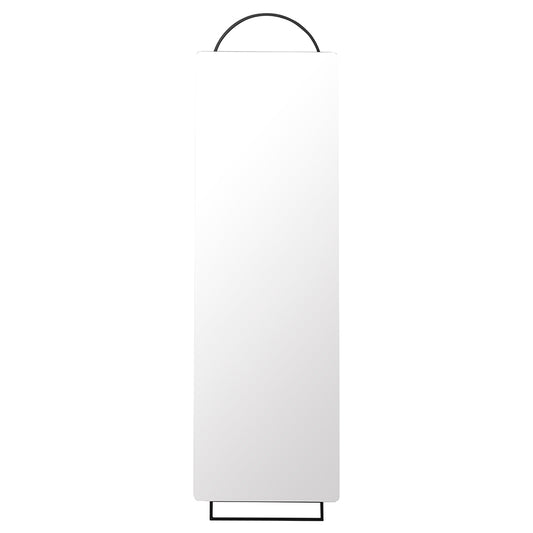Adorn Rectangular Full Mirror - Black