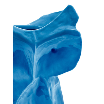 After Midnight Owl Vase - Blue